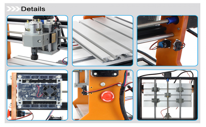 3018 Pro Router CNC-Gravurmaschine mit Grenzschalter und Notstopp 1