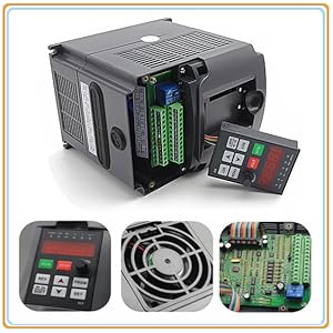 2.2kw ER20 CNC Spindelmotor-Kit Luftgek&uuml;hlt F&uuml;r CNC-Maschine 7