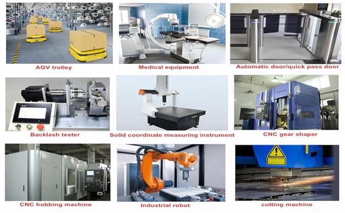 CNC-Controller AC Servo Motor Kit 3000 Rpm 64Ncm 200W 17 Bit Magnetischer Encoder 6